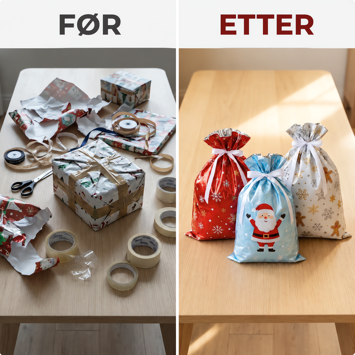 Før og etter